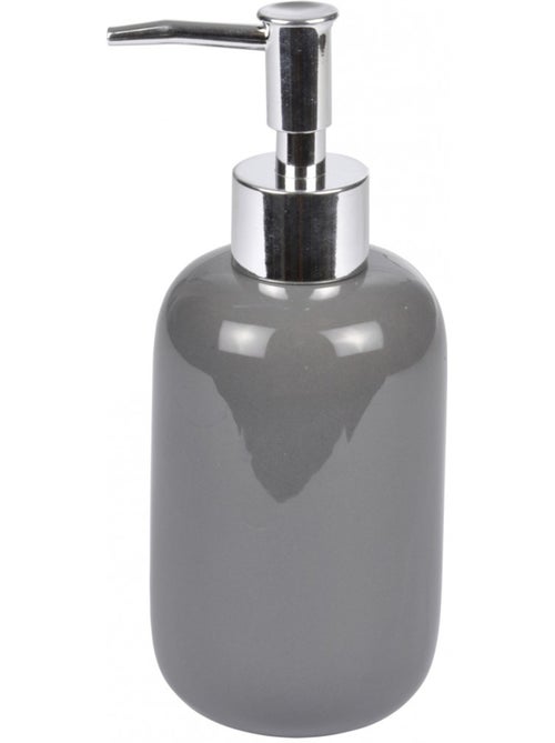Distributeur de Savon Vitamines Céramique anthracite - Kiabi