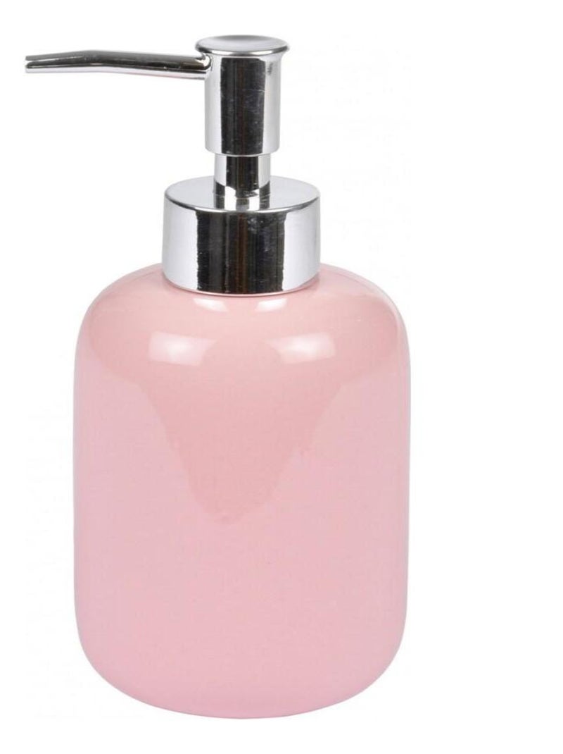 Distributeur de Savon Vitamines Céramique rose Rose - Kiabi
