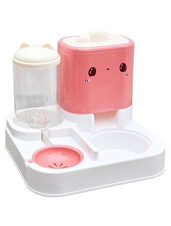 Distributeur d'eau et de croquettes pour chien et chat KAWAI