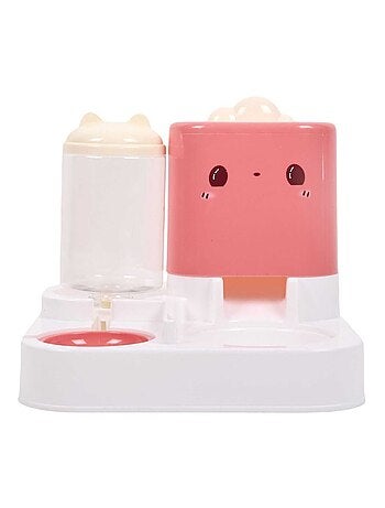 Distributeur d'eau et de croquettes pour chien et chat KAWAI