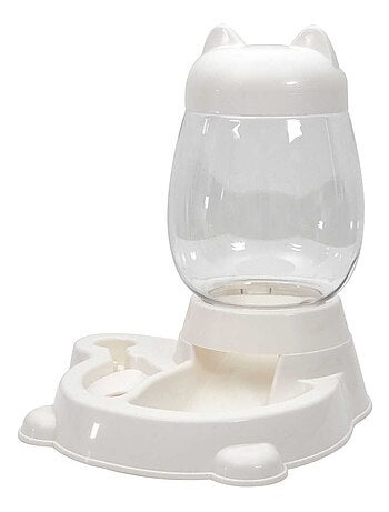 Distributeur d'eau et de croquettes pour chien et chat KEIKO