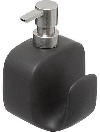 Distributeur savon avec éponge 400ml BLACK EDITION