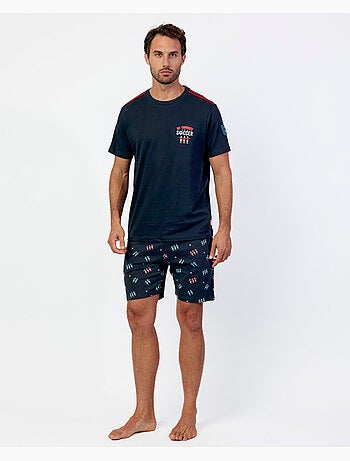 DIVER Mon pyjama de football préféré à manches courtes pour homme