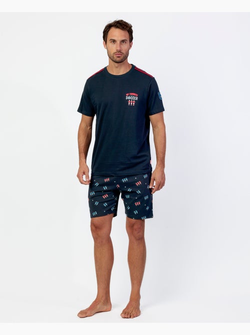 DIVER Mon pyjama de football préféré à manches courtes pour homme - Kiabi DIVER Mon pyjama de football préféré à manches courtes pour homme - Kiabi