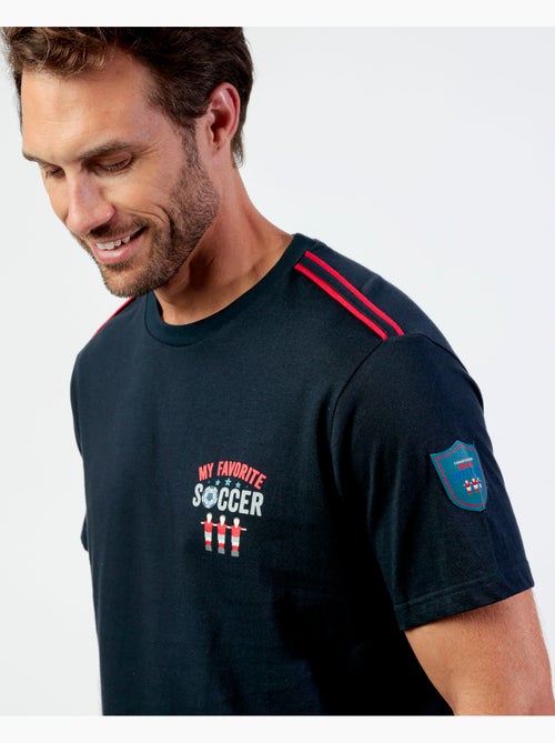 DIVER Mon pyjama de football préféré à manches courtes pour homme - Kiabi DIVER Mon pyjama de football préféré à manches courtes pour homme - Kiabi