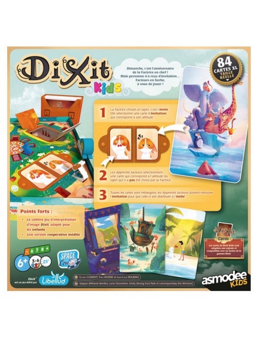 Dixit Kids - Jeu cooperaitf - Kiabi