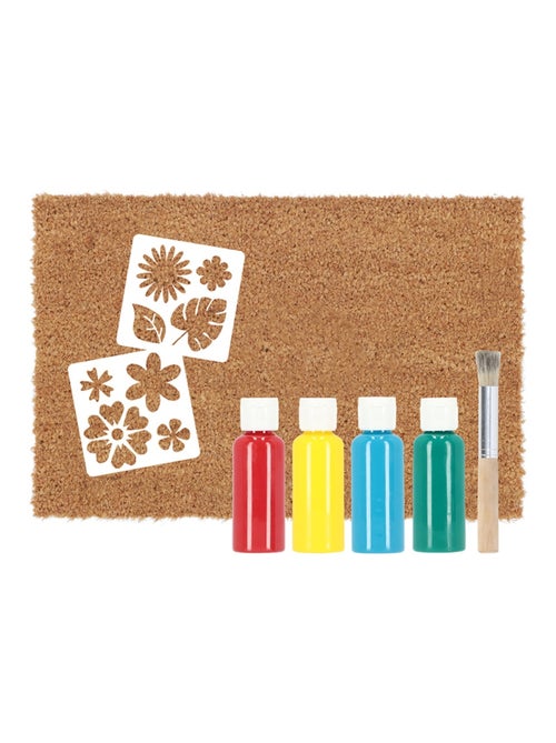 DIY Paillasson fleurs - Kiabi