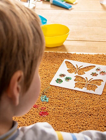 DIY Paillasson papillons