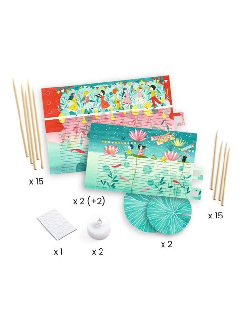 Do It Yourself 2 photophores à tisser Danse des lucioles - Kiabi