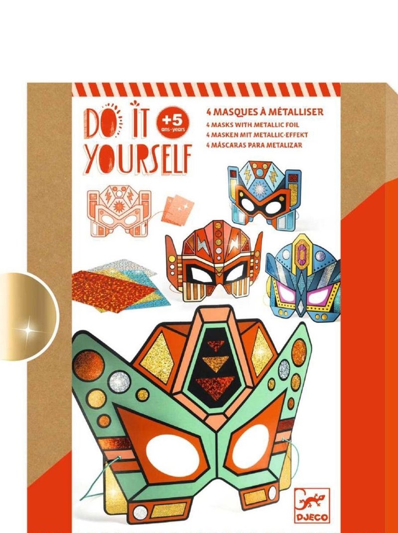 Do it Yourself Masques à métalliser Super Robots N/A - Kiabi