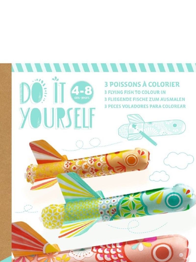 Do it Yourself Poissons à colorier Multicolore - Kiabi