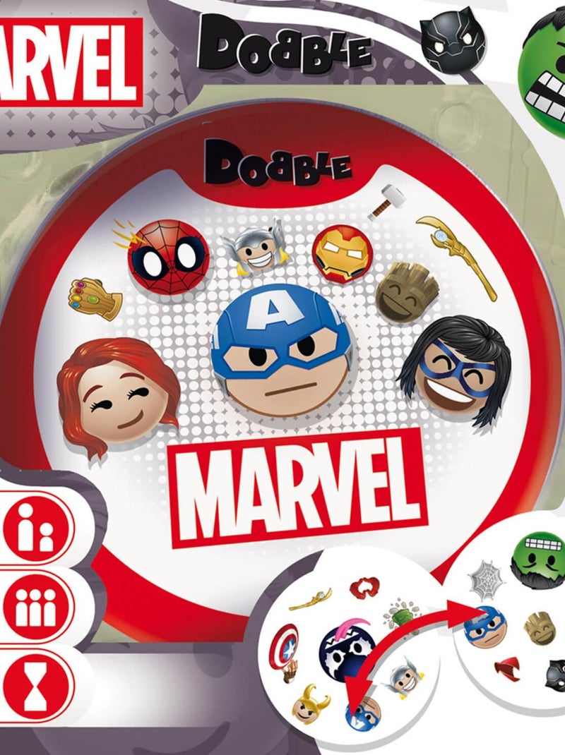 Dobble Marvel emoji N/A - Kiabi