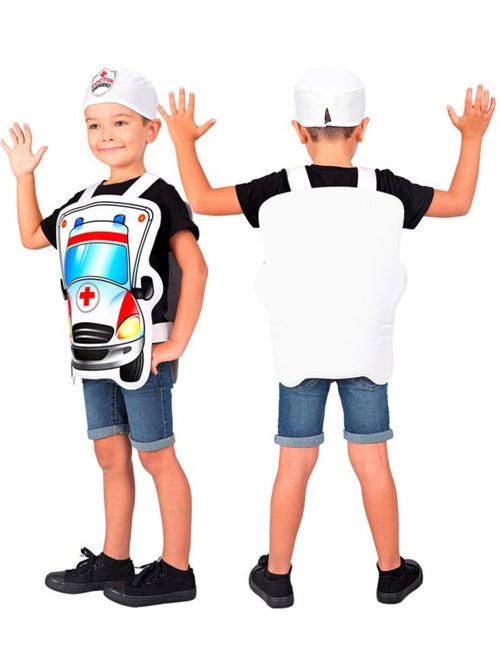 Docteur en costume d'ambulancier avec chapeau - Kiabi