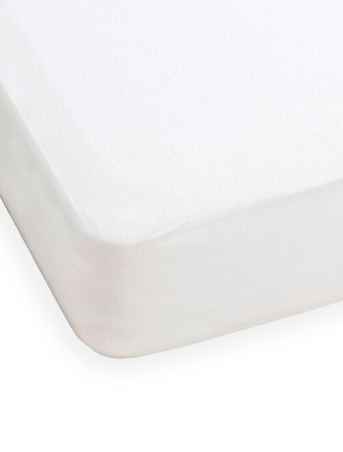 Alèse en éponge absorbante lit bébé - Blanc - Kiabi - 12.50€