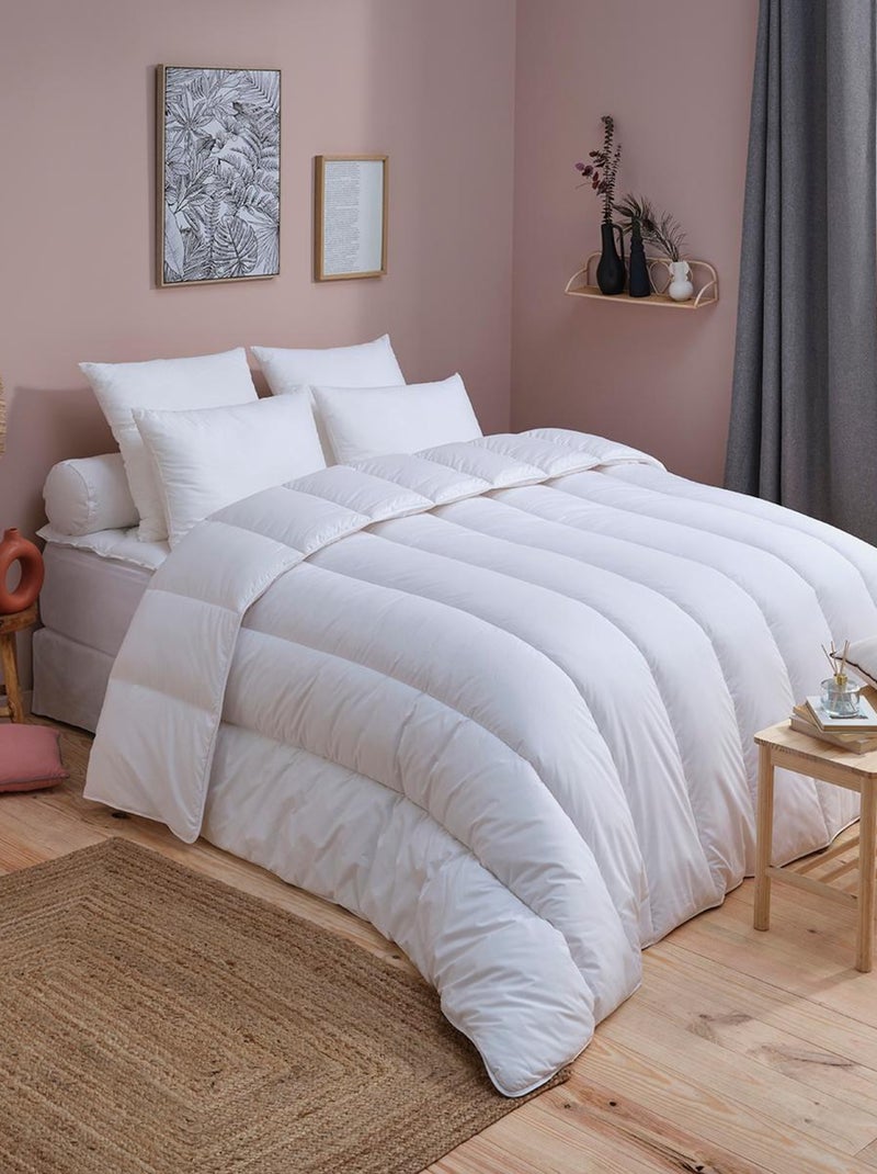 DODO - Couette Micro Enveloppante - Anti-Acariens - Tempérée Blanc - Kiabi