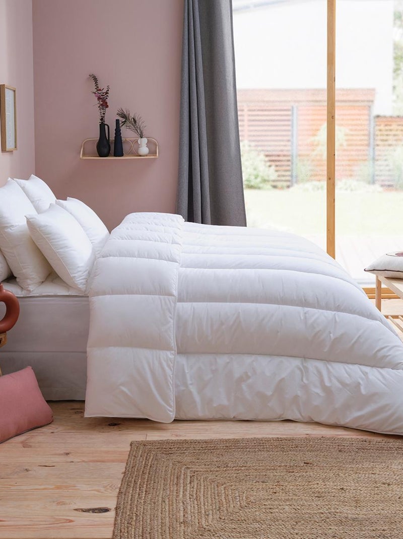 DODO - Couette Micro Enveloppante - Anti-Acariens - Tempérée Blanc - Kiabi