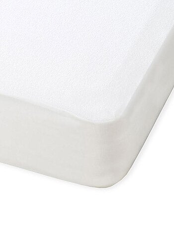 Steff - Protège matelas - Alèse - 180x200 cm - Blanc - tissu éponge de  haute qualité - impermeable sur couche de PU - OEKO-TEX standard 100 pas  cher 