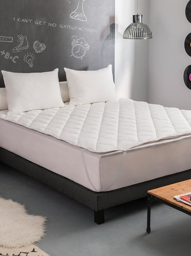 DODO - Surmatelas Surconfort® Thermorégulé Blanc - Kiabi