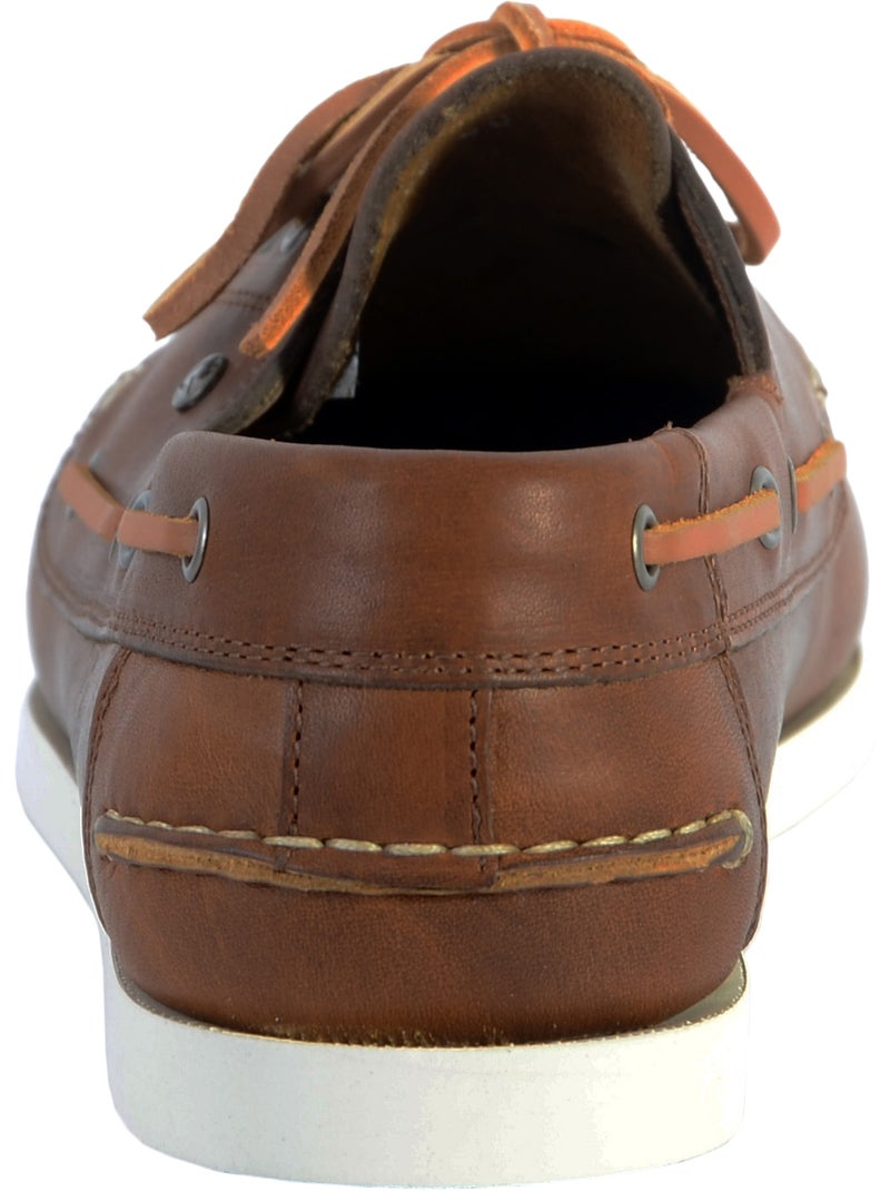 Dokside Cuir Redskins Orland Marron - Kiabi
