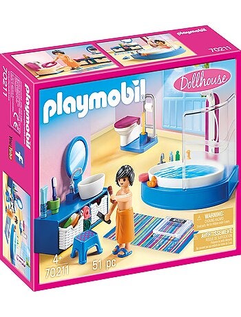 Dollhouse - Salle de bain avec baignoire