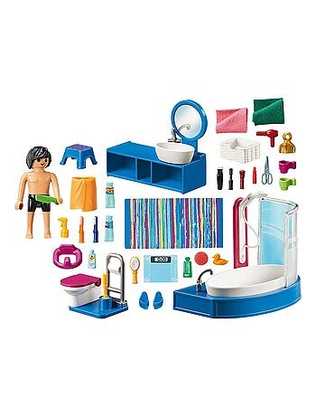Dollhouse - Salle de bain avec baignoire