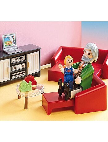 Dollhouse - Salon avec cheminée