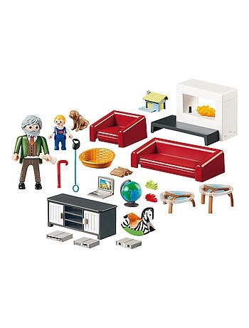 Dollhouse - Salon avec cheminée