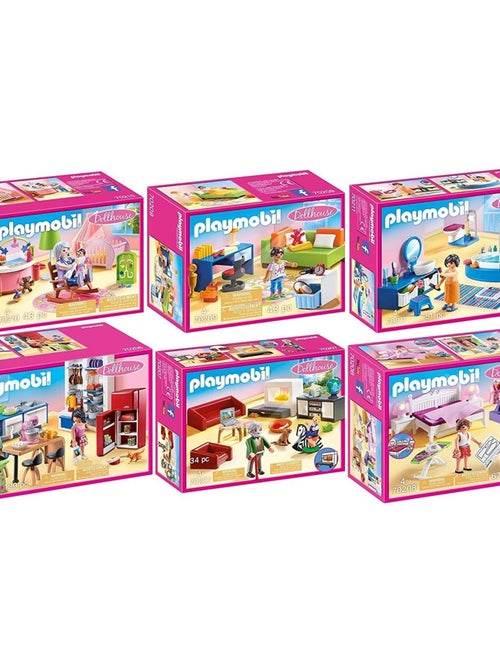 Dollhouse – 70206+70207+70208+70209+70210+70211 - Kiabi
