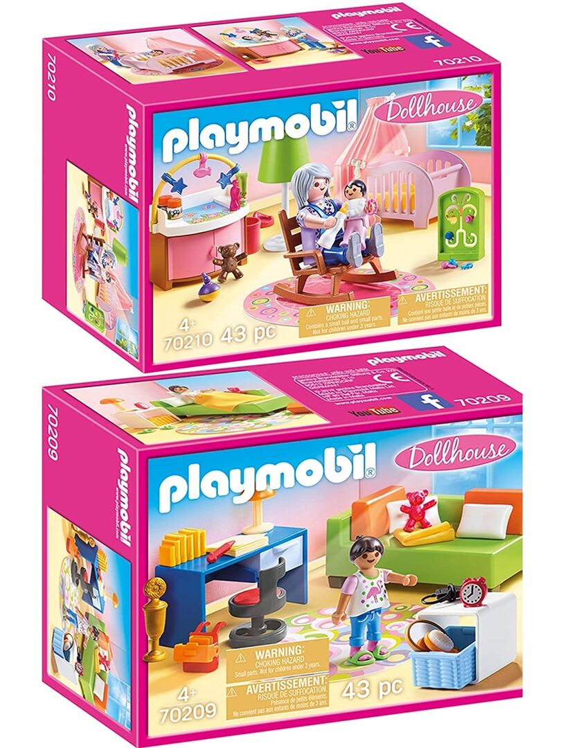 Dollhouse – 70209+70210 Playmobil