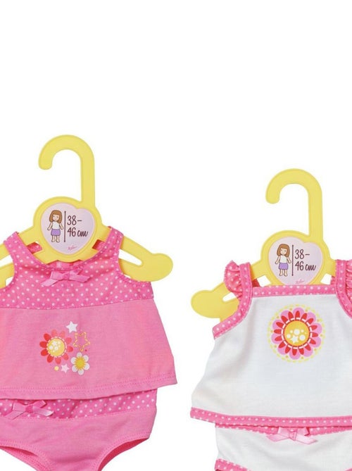 Dolly Moda sous-vêtements pour poupon de 38 à 46 cm - 1 pc - Kiabi