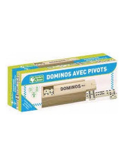 Domino Avec Pivots En Coffret Bois - Kiabi
