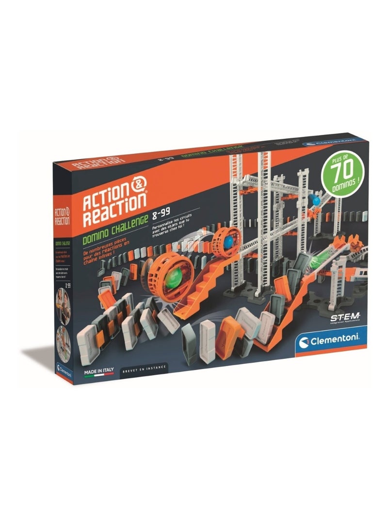 Domino Challenge - Action & Reaction - Clementoni Multicolore - Kiabi
