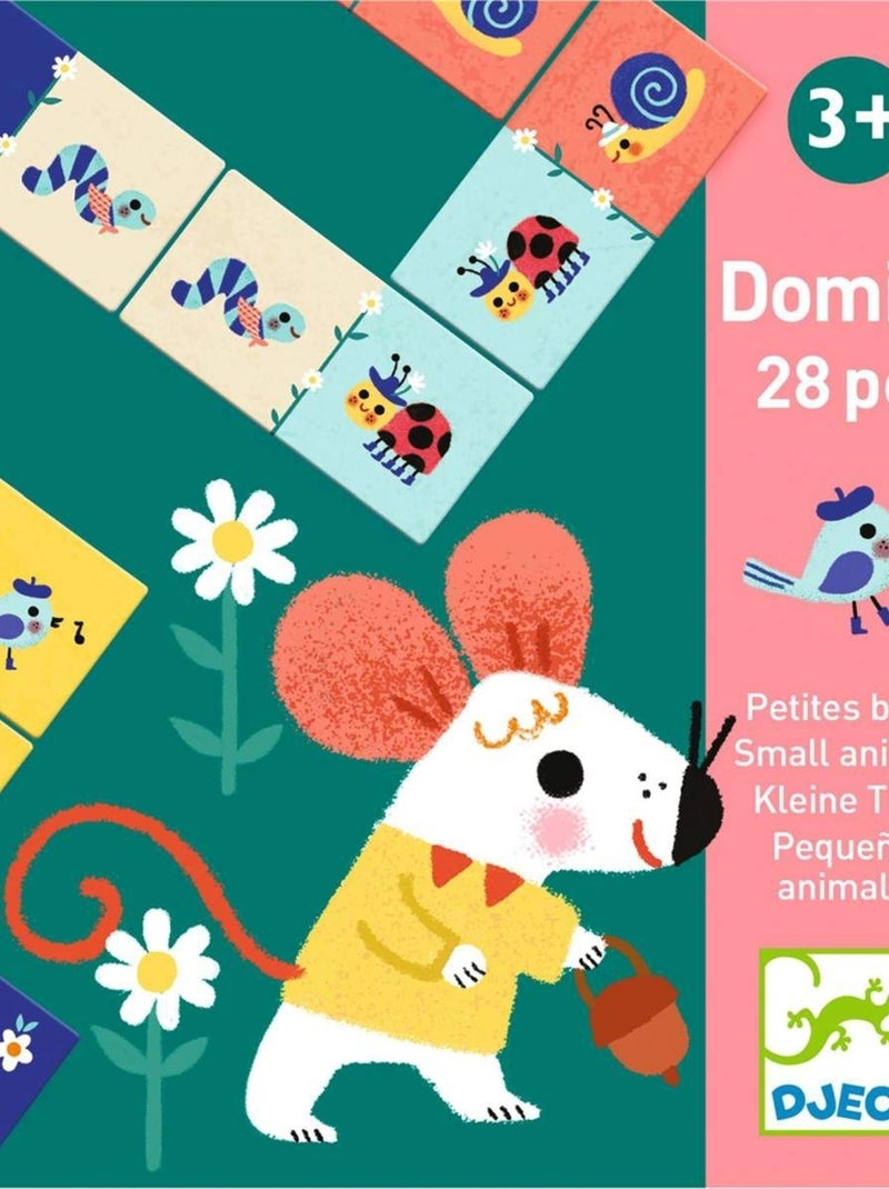 Domino Petites bêtes Vert - Kiabi