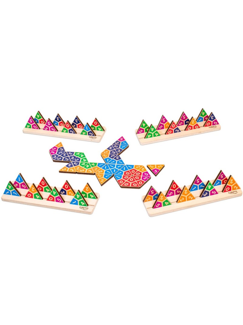 Domino triangulaire en boite métal N/A - Kiabi