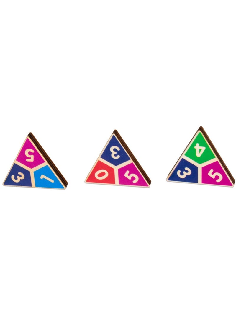 Domino triangulaire en boite métal N/A - Kiabi