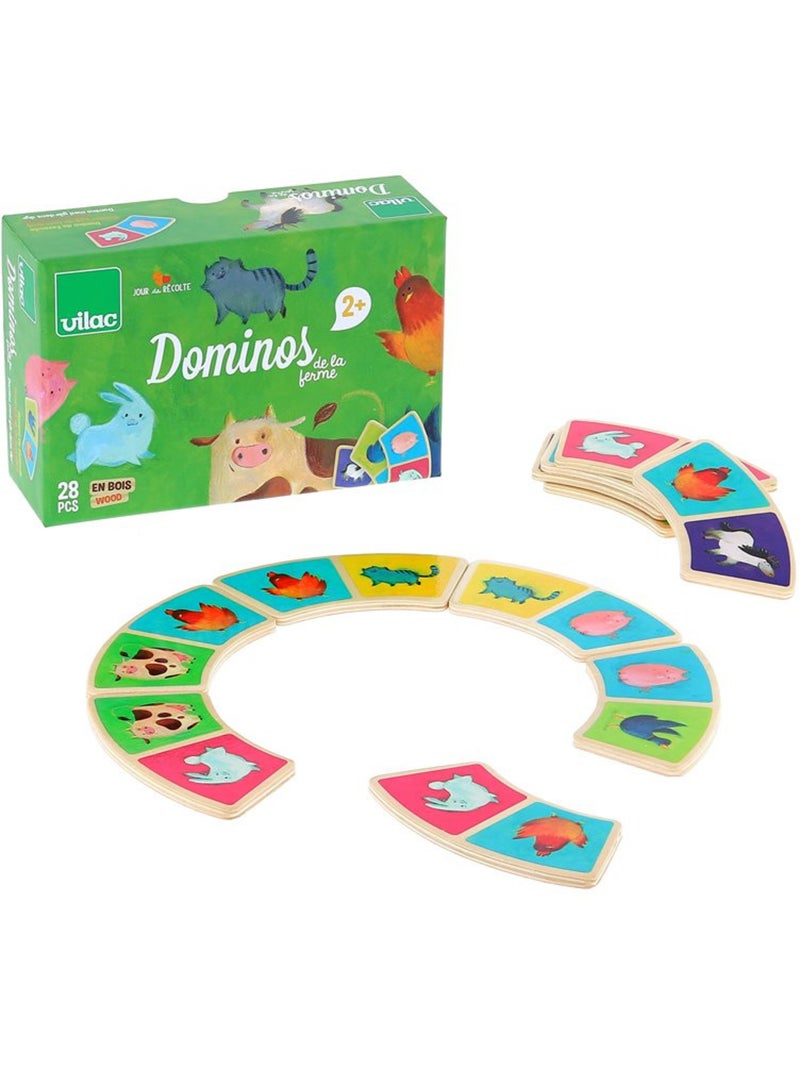 Dominos A la ferme Vert - Kiabi