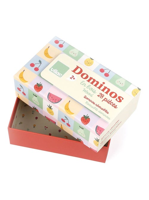Dominos en bois Fruits et Légumes - Kiabi