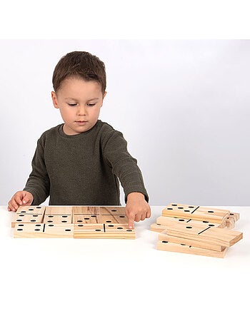 Dominos en bois géant