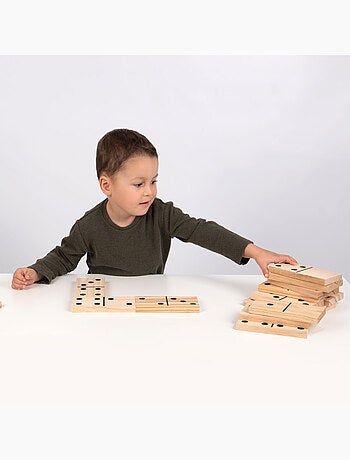 Dominos en bois géant
