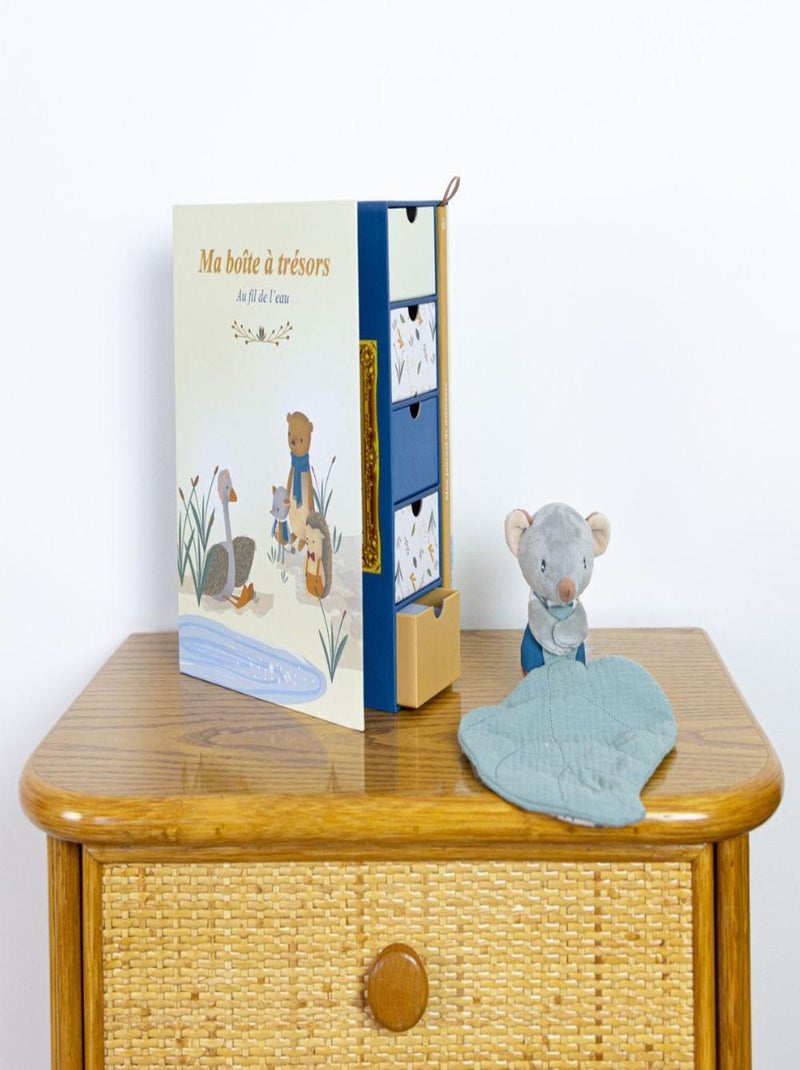 Domiva - Coffret naissance Au fil de l'eau Bleu - Kiabi