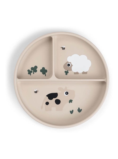 Done by Deer - Assiette à compartiments Stick&Stay - Kiabi