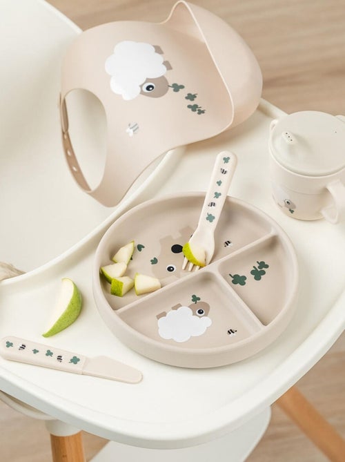 Done by Deer - Assiette à compartiments Stick&Stay - Kiabi