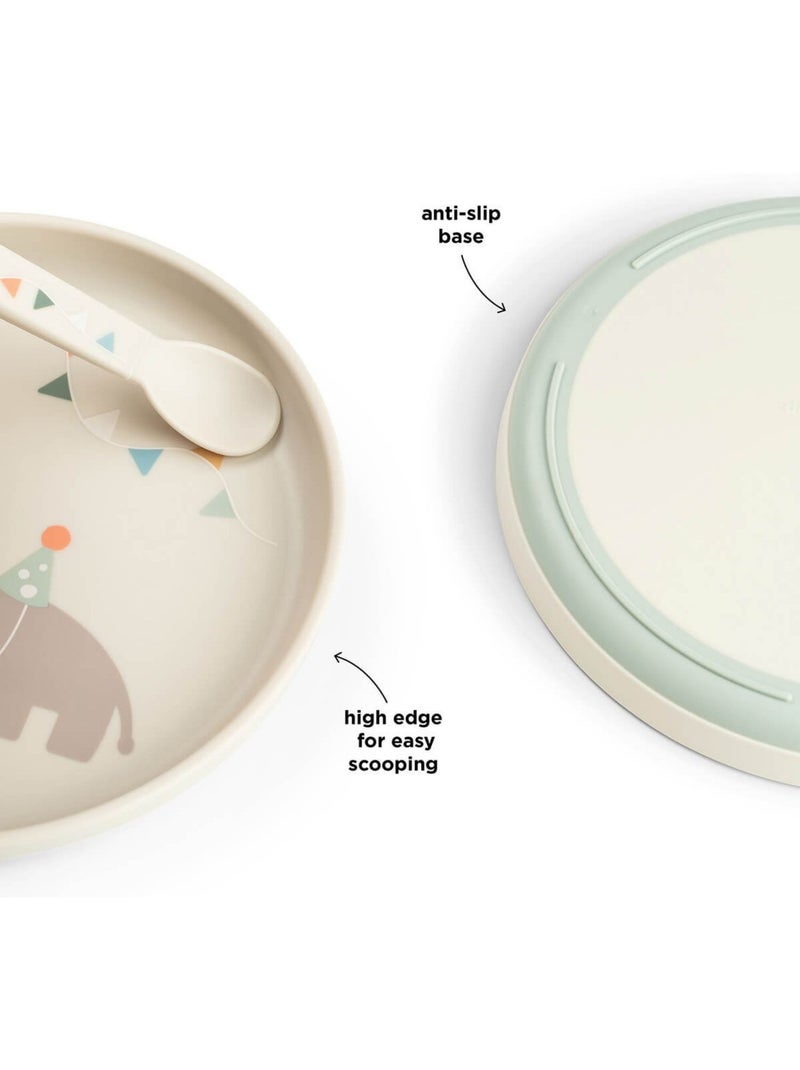 Done by deer - assiette Beige - Kiabi