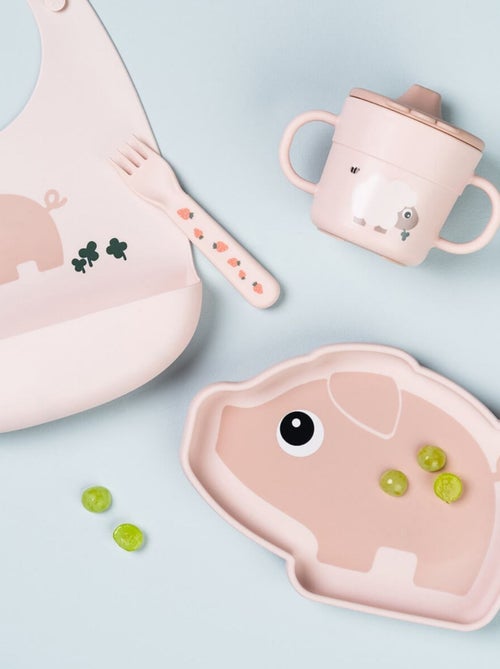 Done by Deer - Assiette silicone avec ventouse - Kiabi