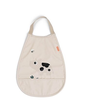 Done by Deer - Bavoir élastique Tiny farm