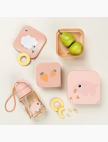 Done by Deer - Boîte à goûter lot de 3 Tiny farm