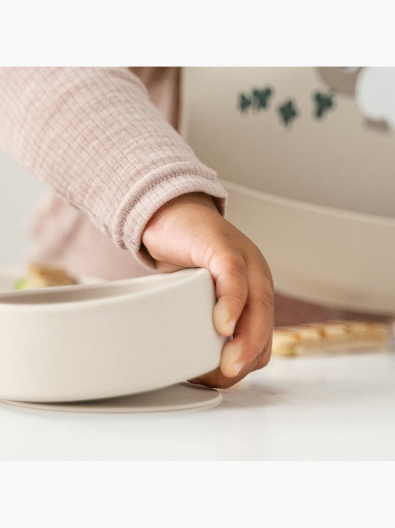 Done by deer - coffret repas ventouse Beige - Kiabi