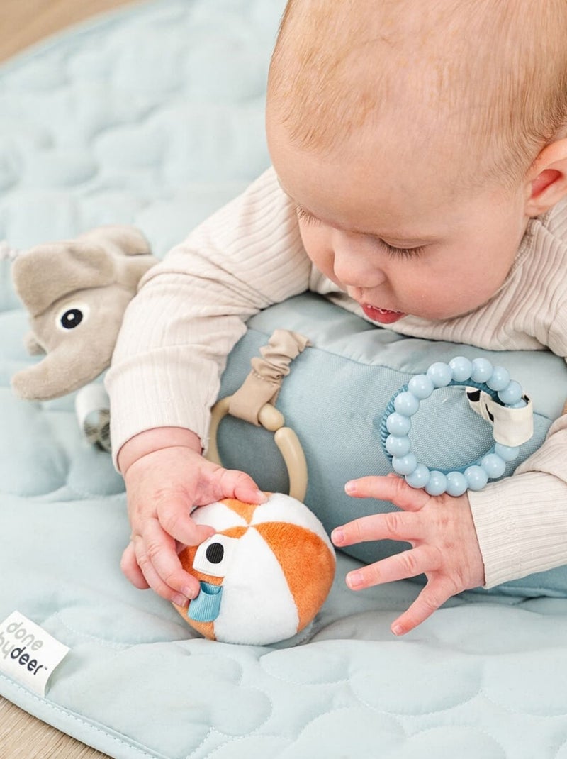 Done by Deer - Coussin d'éveil Tummy time Bleu - Kiabi