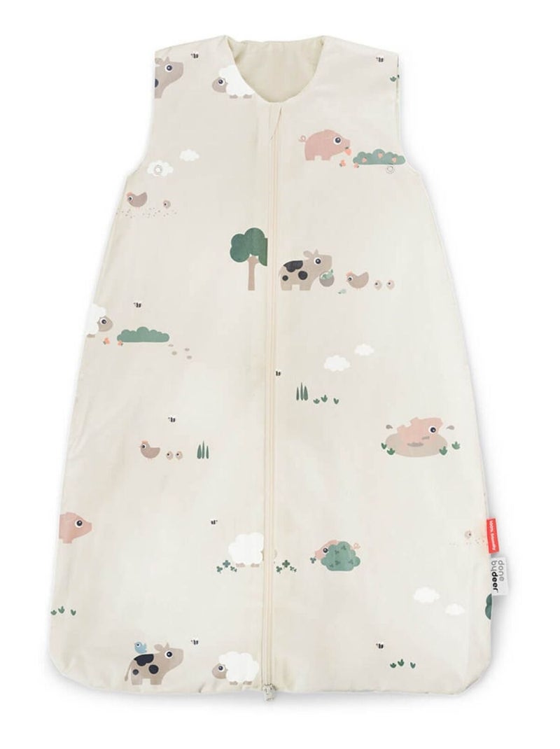 Done by Deer - Gigoteuse TOG 1.0 Tiny farm (90 cm) Beige - Kiabi