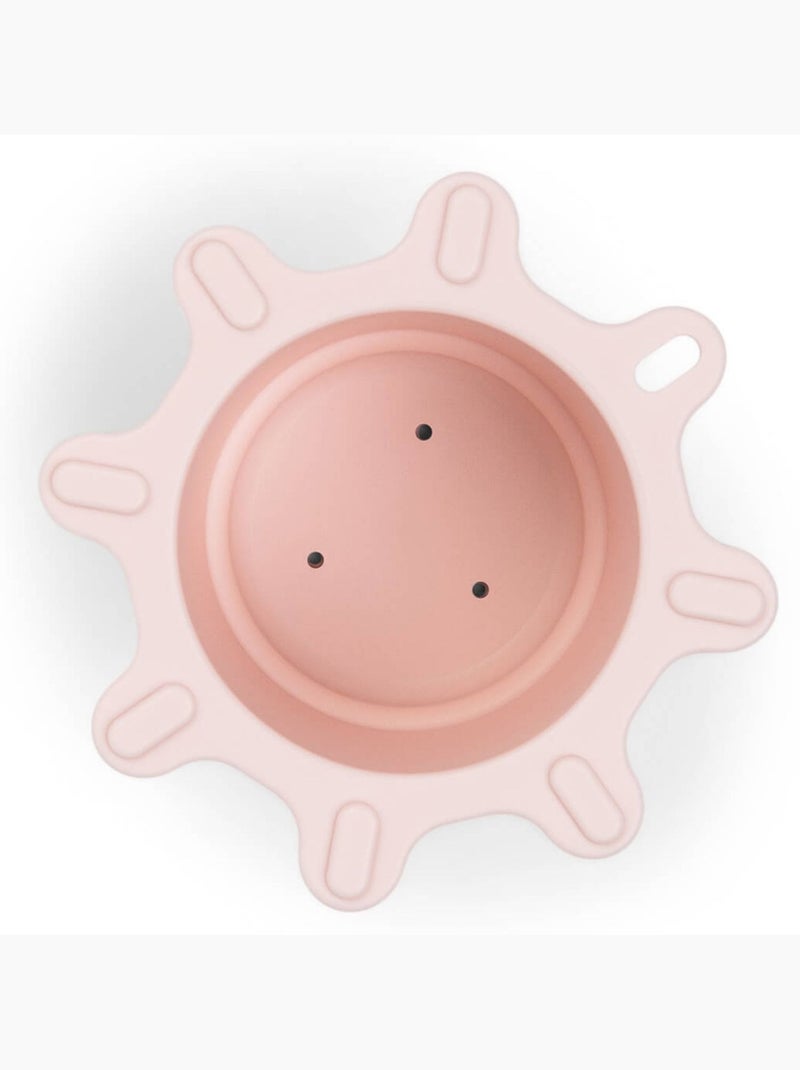 Done by Deer - Jeu d'eau lot de 3 gobelets empilables Rose - Kiabi